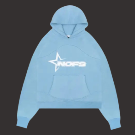 Baby Blue Noneofus Hoodie