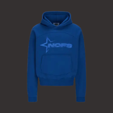 Tone In Tone Royal Blue Nofs Hoodie