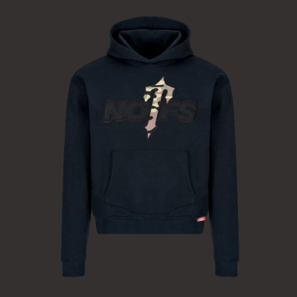 Black Camo Nofs X Trapstar Hoodie