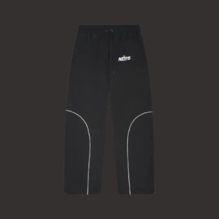 Black Noneofus Nylon Sweatpant