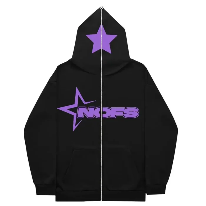 High-Quality NOFS Full Zipper Hoodie