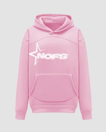 None Of Us Pink Hoodie