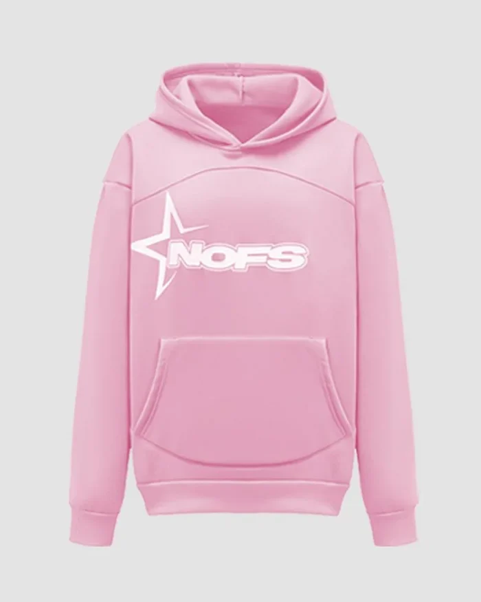 None Of Us Pink Hoodie