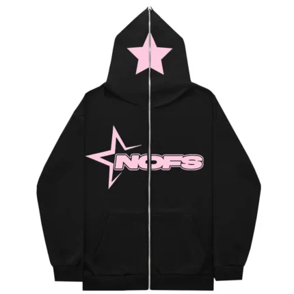 High-Quality NOFS Full Zipper Hoodie